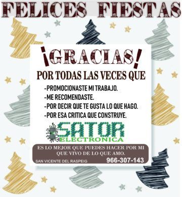 Reparar Iphone en Alicante os desea Felices Fiestas