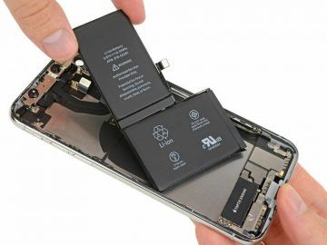 cómo reemplazar batería Apple iPhone XS